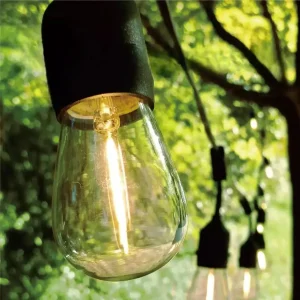 15 Ampoules Extérieur Filament E27 Incassable